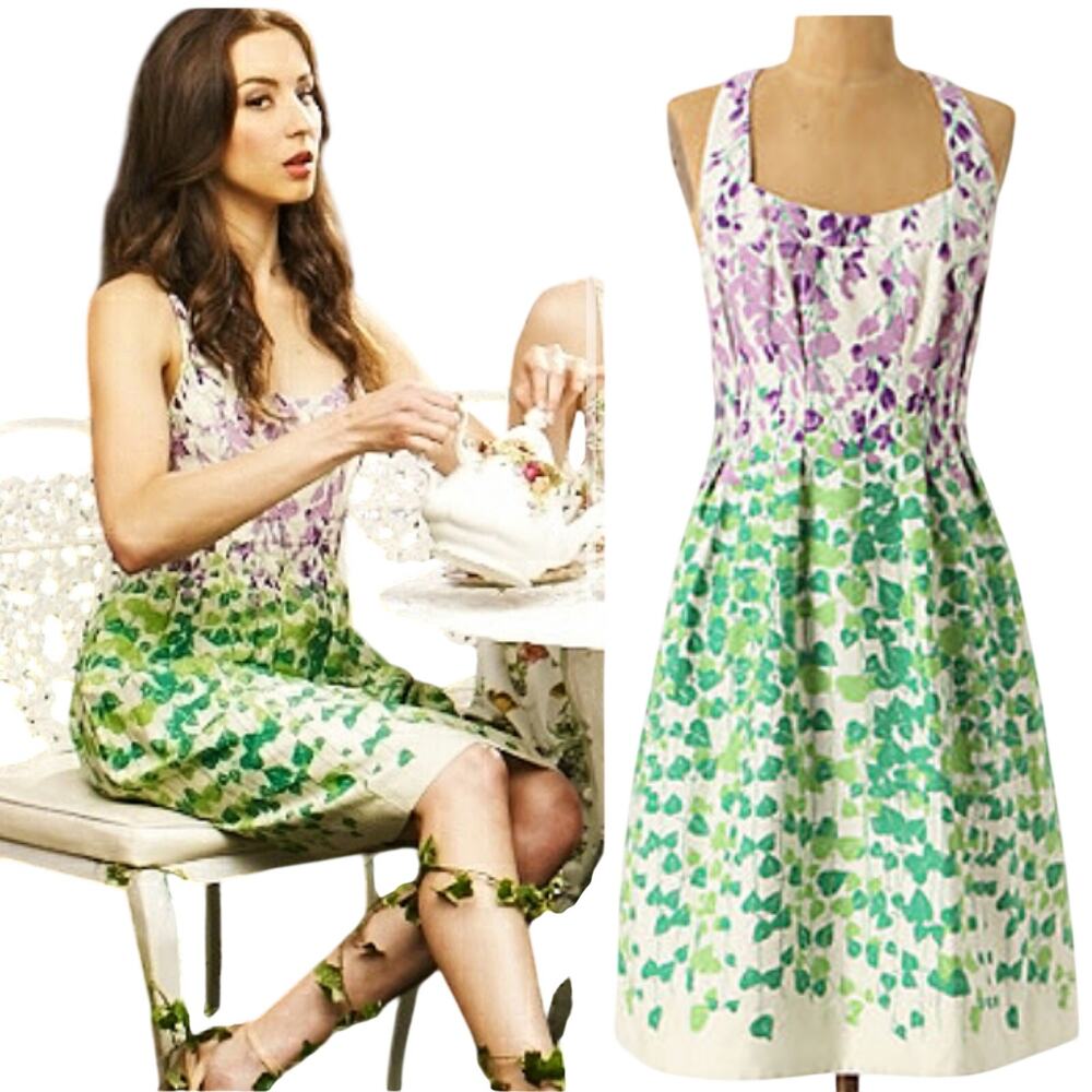 Anthropologie Maeve Floral Dress Wisteria Lane Aline ASO Pretty Little Liars
